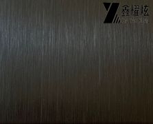 Yx8808 緞紋黑銅金彩色不銹鋼